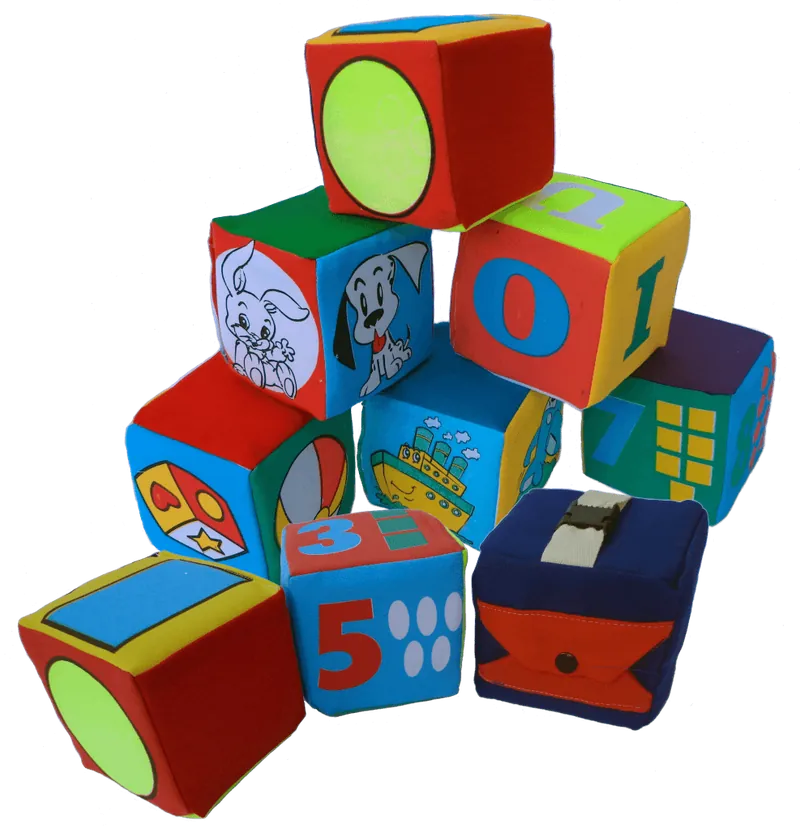 Kit Cubinhos c/ 10 Peças