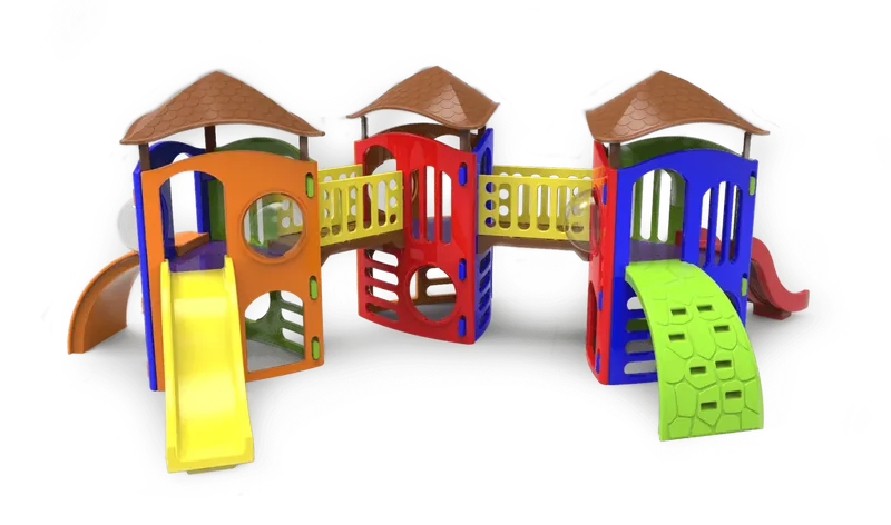 Play Modular Big Climber III c/ 02 Pontes e Telhado